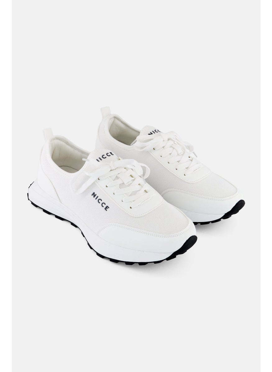 Men Tirana Lace Up Casual Shoes, White