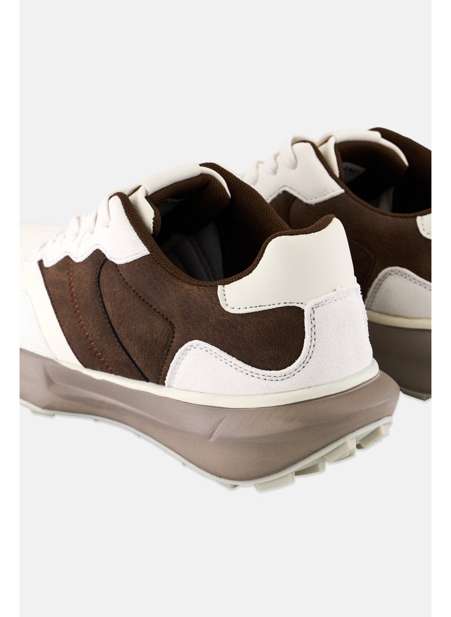 Men Lace Up Outdoor Shoes, Multicolor