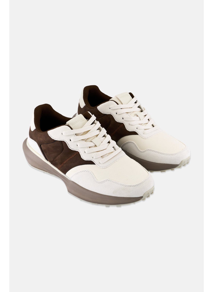 Men Lace Up Outdoor Shoes, Multicolor