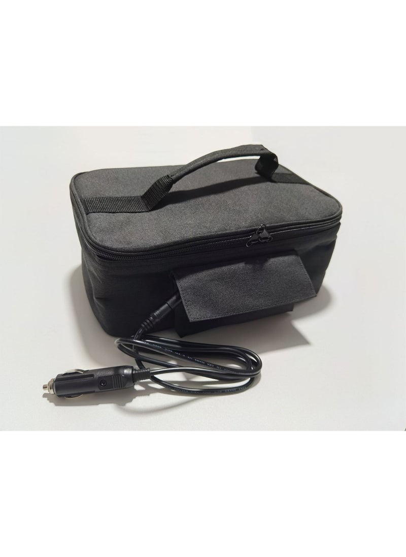 12V Car Thermal Cooler Picnic Bag Dual-purpose (car power cord + US gauge adapter)