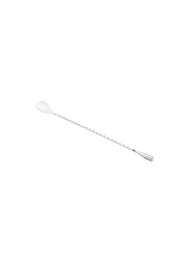 Restaurantware-12 Inch Bar Spoon, 1 Corkscrew Handle Cocktail Stirrer Spoon - Long, Commercial, Stainless Steel Cocktail Mixing Spoon, For Stirring And Mixing Cocktails For Professionals