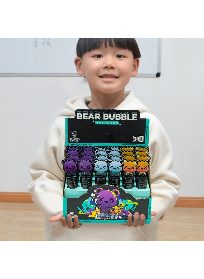 Mini Bubble Wand Toy Assorted Kids Gift Cute Bear Bubble Stick
