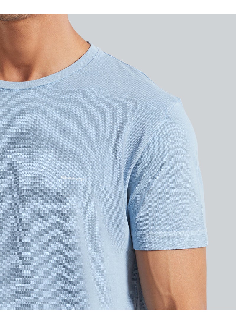 Sunfaded Slim Pique Short Sleeve T-Shirt