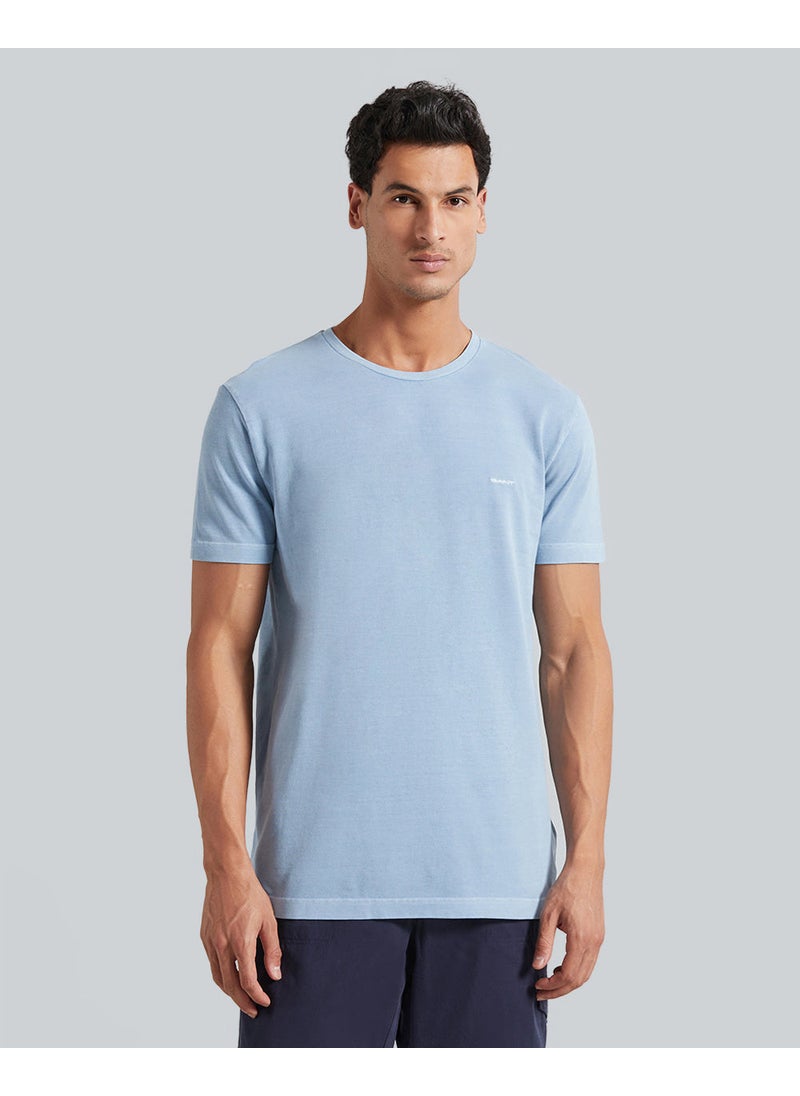 Sunfaded Slim Pique Short Sleeve T-Shirt