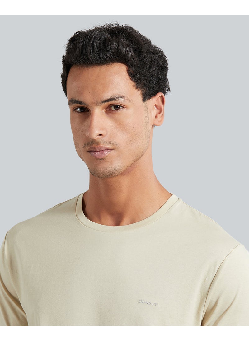 Slim Mercerized Short Sleeve T-Shirt