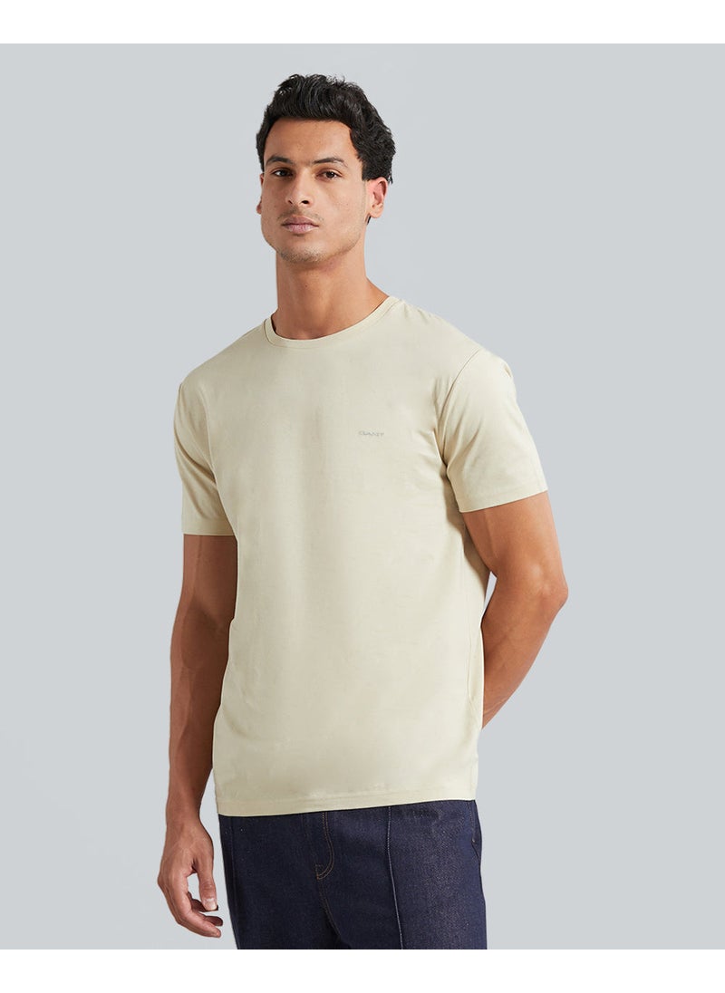 Slim Mercerized Short Sleeve T-Shirt