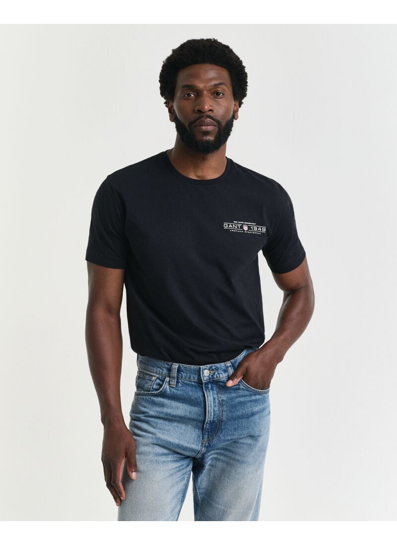 PRINTED GRAPHIC SS T-SHIRT