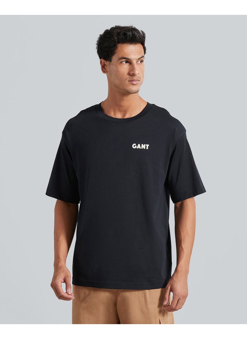 Back Logo Graphic Short Sleeve T-Shirt