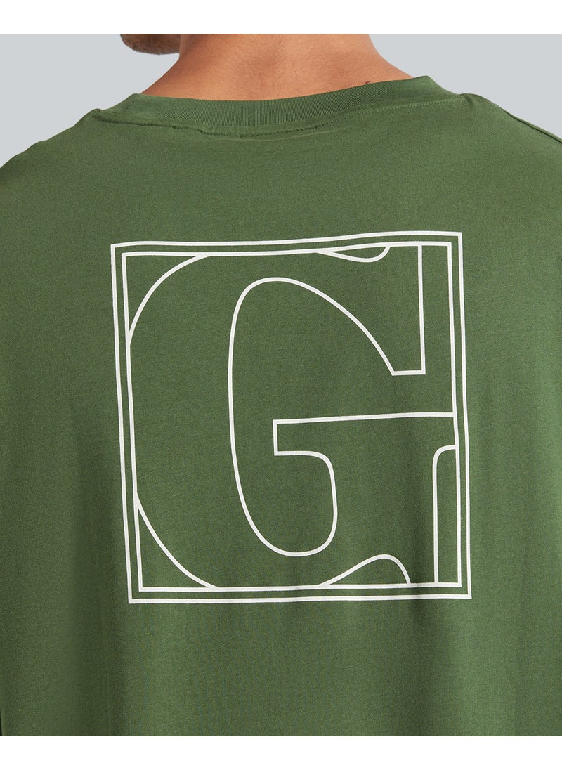 Back Logo Graphic Short Sleeve T-Shirt