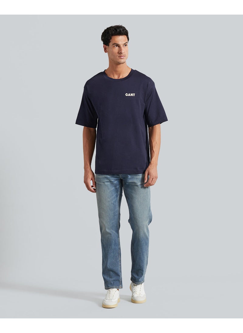 Back Logo Graphic Short Sleeve T-Shirt
