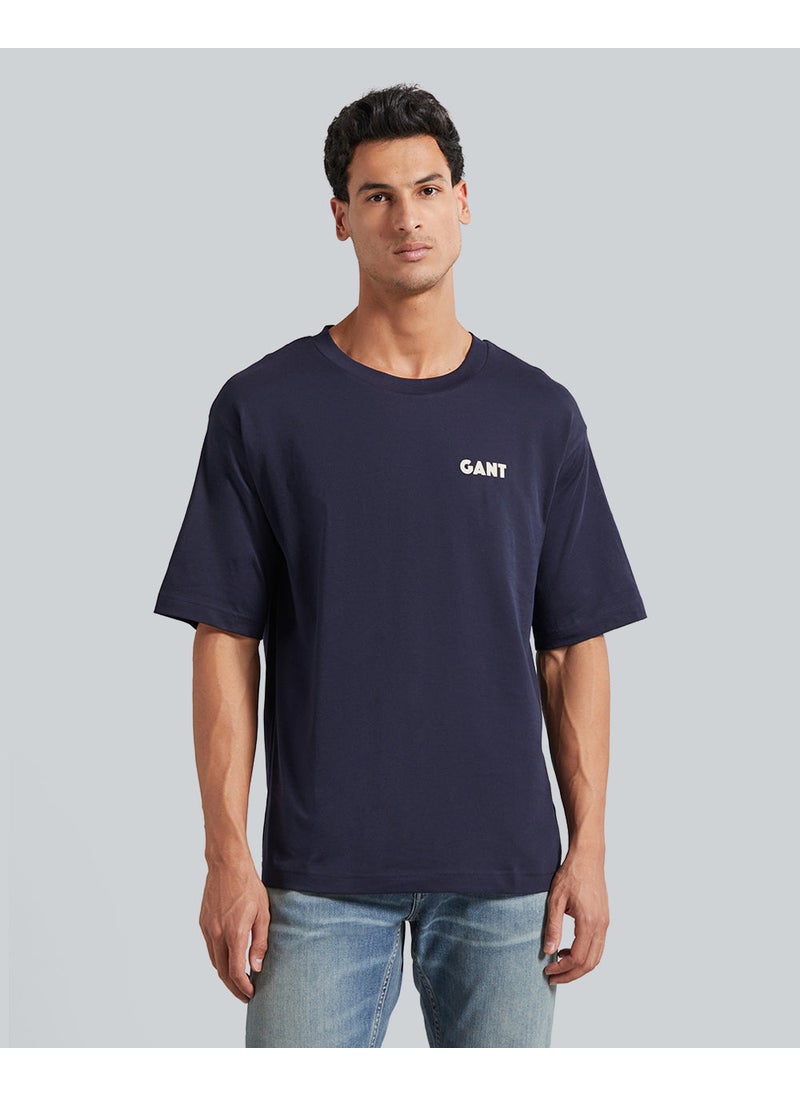 Back Logo Graphic Short Sleeve T-Shirt