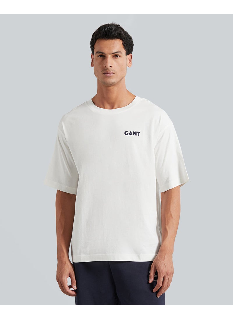 Back Logo Graphic Short Sleeve T-Shirt