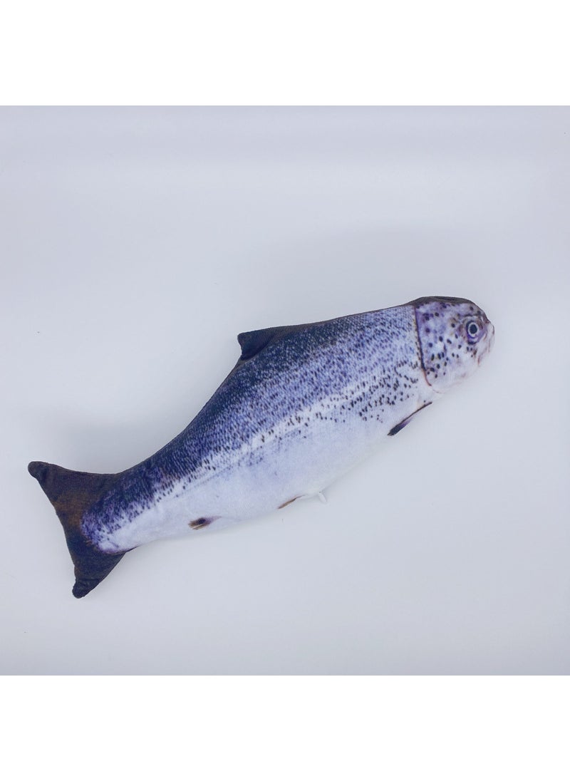 Vibrating Electric Fish Toy with Wiggling Tail Salmon