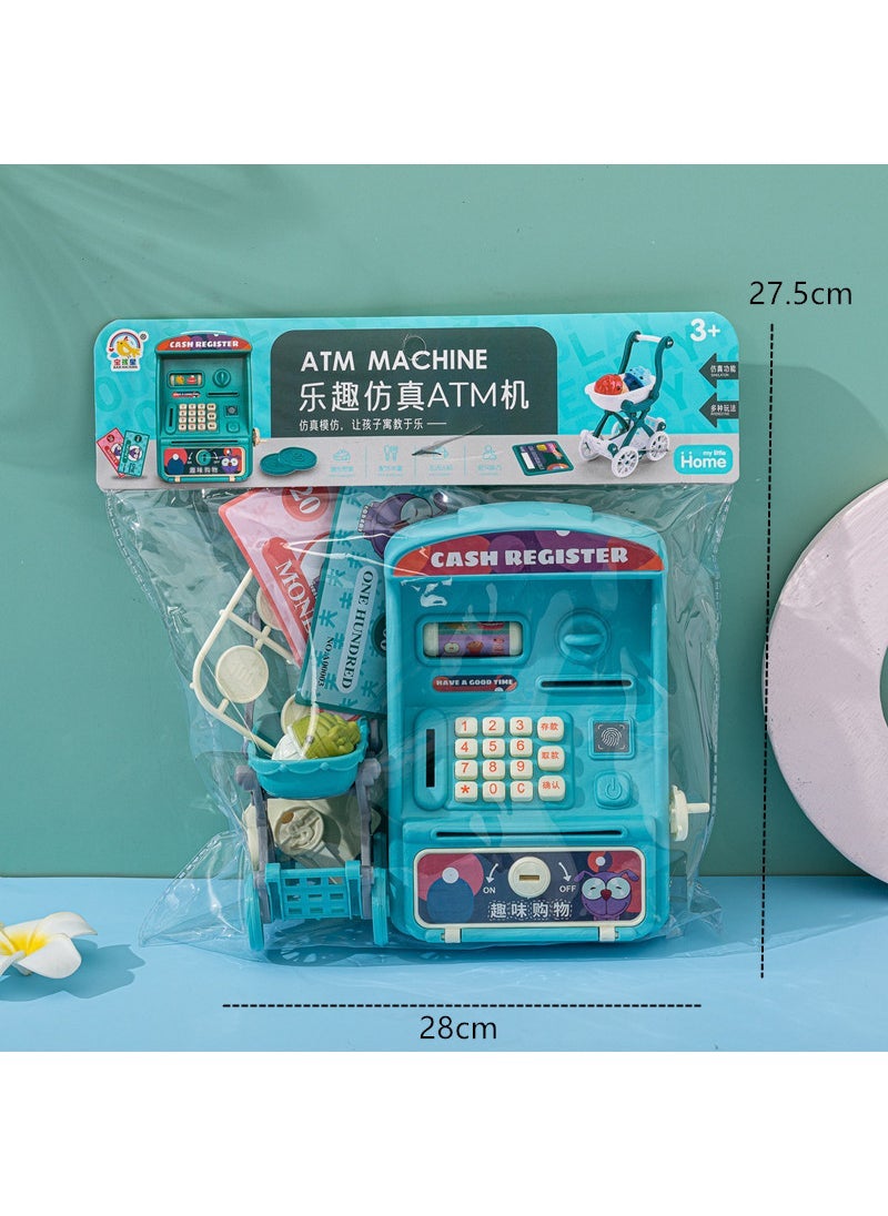 Kids Playset Cash Register  Cuttable Cake Fruit 506-84ATM [random color mix]]