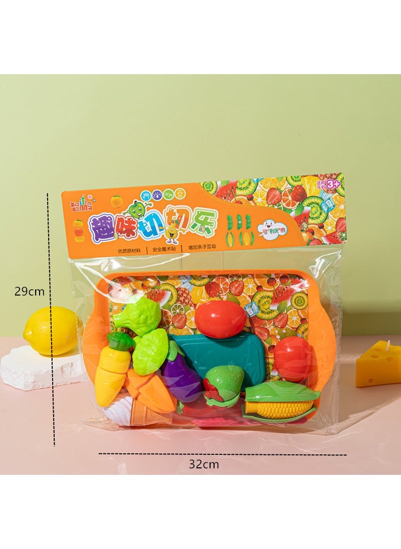 Kids Playset Cash Register  Cuttable Cake Fruit 788-6 fun cutting music [random color mix and match]]