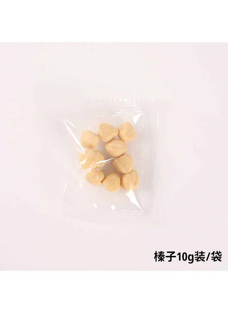 Realistic Food Grains Soy Peanut Corn Toy Model Hazelnut 10g Pack