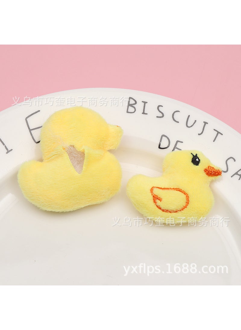 Cute Plush Cartoon Doll Accessories Stuffed Duck Pins Little Duck