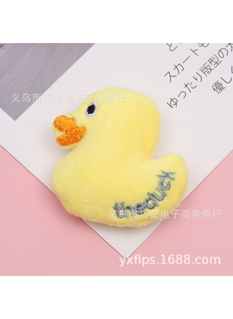 Cute Plush Cartoon Doll Accessories Stuffed Duck Pins duck duck
