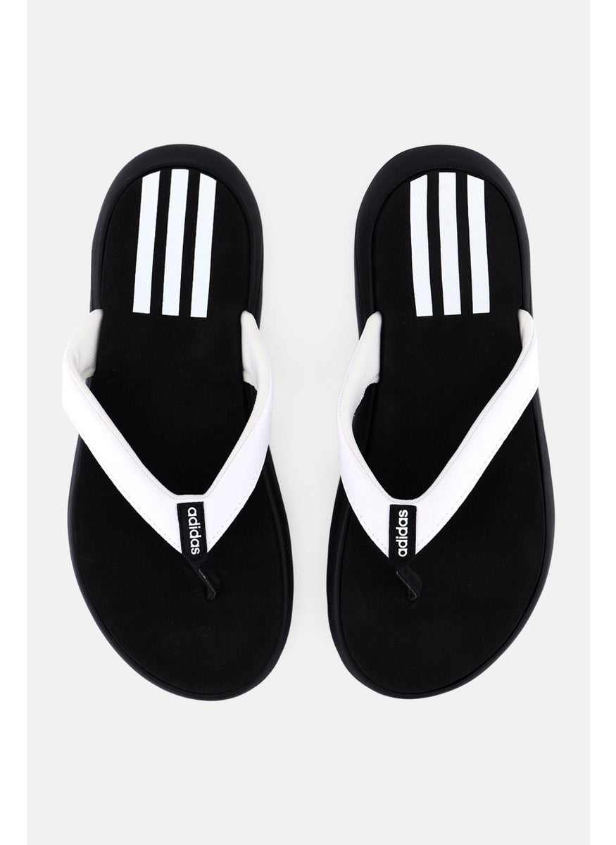 Women Brand Logo Slip On Sandal, Black