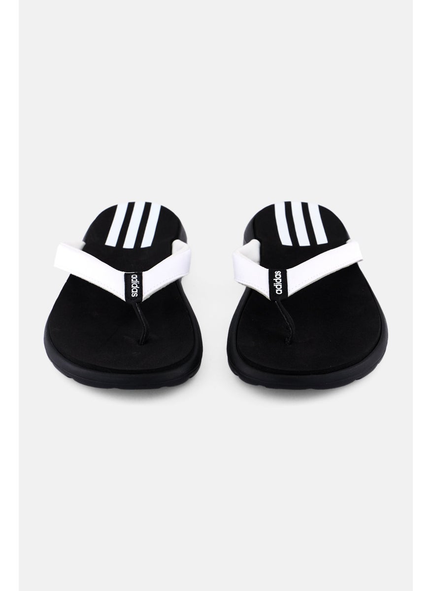 Women Brand Logo Slip On Sandal, Black