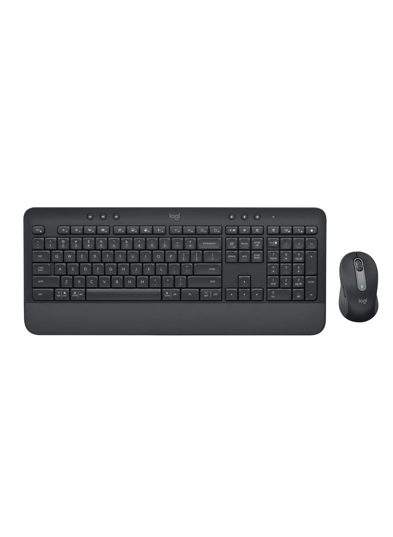 MK650 Wireless Comfort US Layout Keyboard and Mouse Combo for Business -Black (920-011004) BLACK