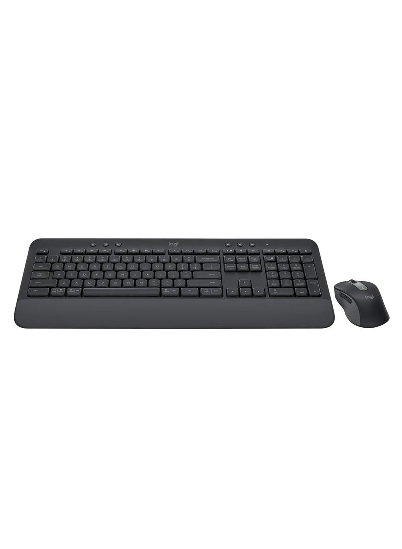 MK650 Wireless Comfort US Layout Keyboard and Mouse Combo for Business -Black (920-011004) BLACK