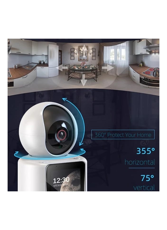 Full HD WIFI Video Calling PT Camera With One-Click Call Anthropomorphic Detection And Infrared Night Vision By Mobile APP
