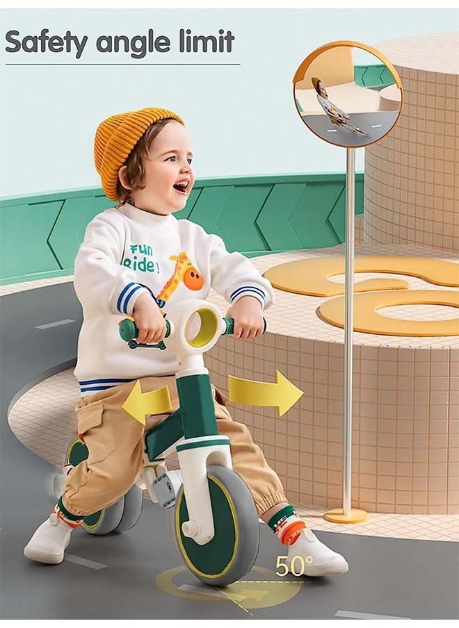 4 in 1 Toddler Balance Bike for 1-4 Years Old Boys Girls Gift, 3 Wheel Baby Bicycle for 1 Year Old Kids Tricycle with Easy Assembly Removable Pedal