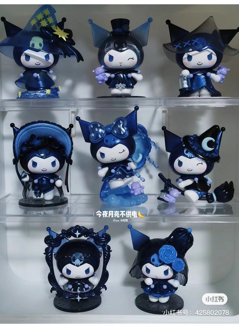 Sanrio Kuromi Melody Pochacco Figurine Capsule Toy The Witch's Shengdian 8 bags [single price, please take 8 for the whole set]