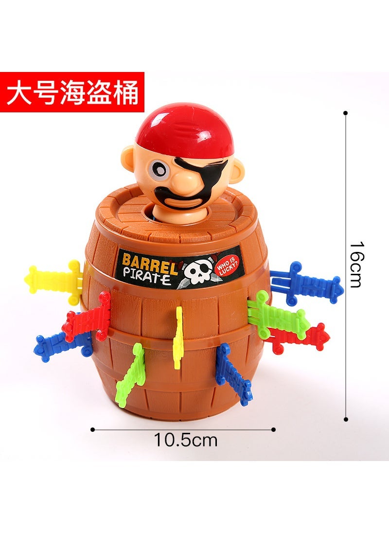 Creative Desk Toy Pirate Barrel Prank Game Large