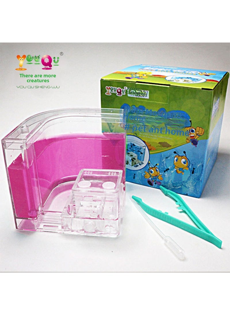 Ant Farm Castle Educational Eco-Box Toy Pink