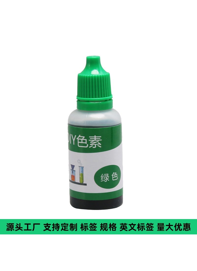 10ml Kids DIY Slime Color Pigment Green 10ml Pigment
