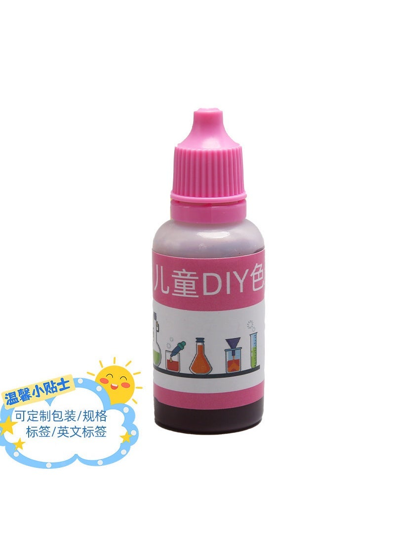 20ml Kids DIY Science Experiment Slime Pigment Pink 20ml pigment