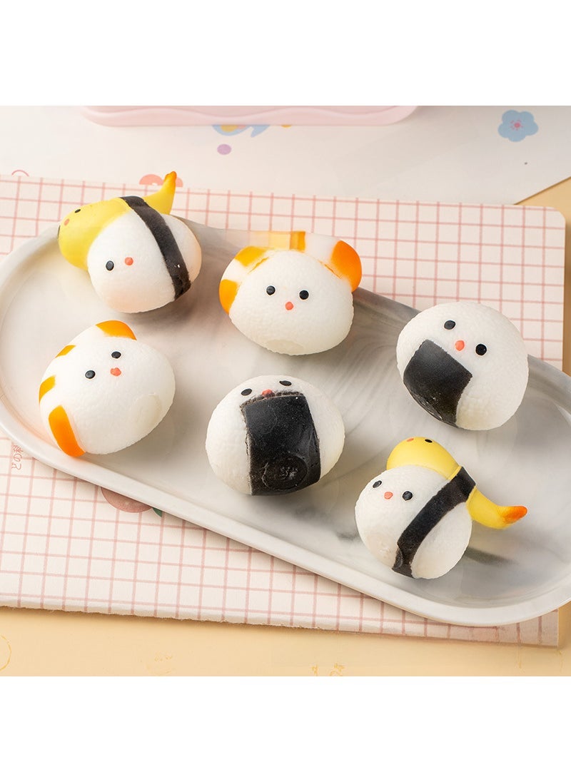 Squishy Sushi Stress Relief Toy for Kids [net bag] sushi 3