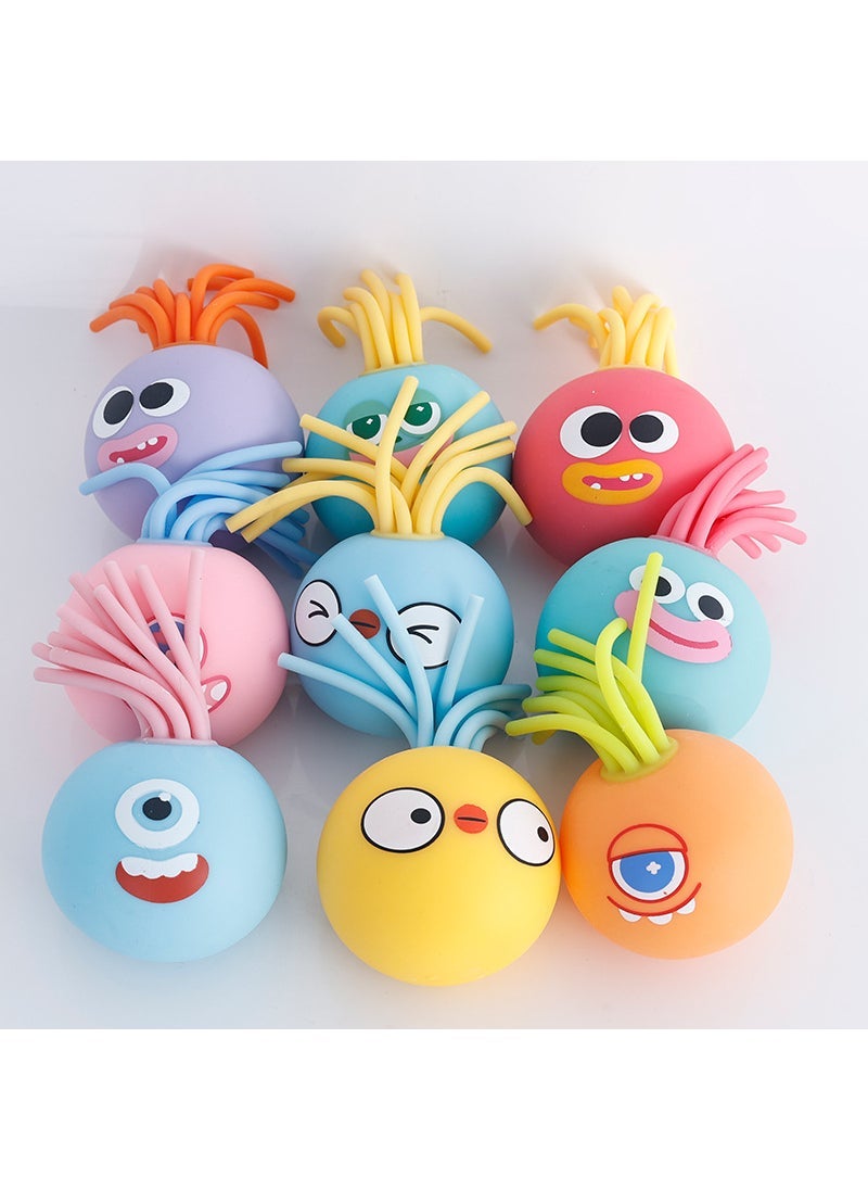 Stress Relief Monster Hair-Pulling Toy Random mix