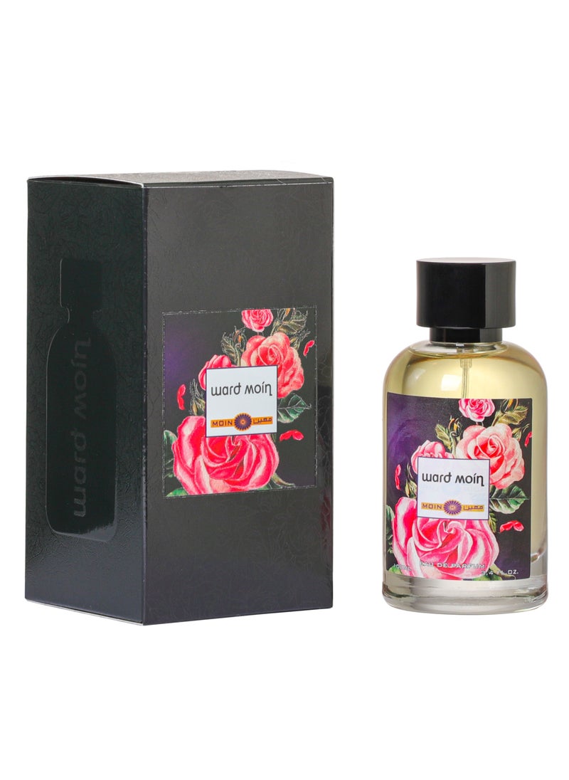 Ward Unisex Perfume 100ml - Floral Rose, Green Lily, Sandalwood, Vanilla, Long-Lasting Fragrance for Men and Women - Perfect Gift for Any Occasion
