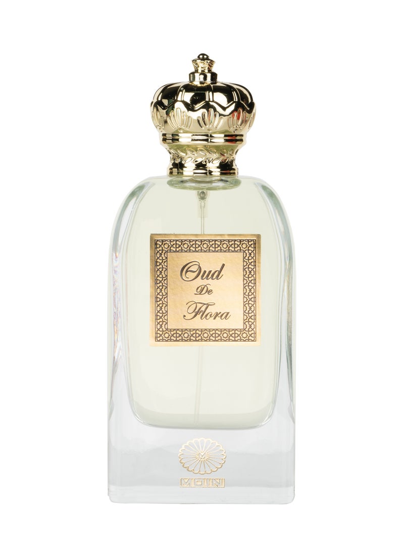 Oud De Flora Luxury Perfume for Men & Women Fresh Citrus100ml - Floral & Musk Notes - Long Lasting Fragrance - Ideal for Day or Night Wear - Perfect Gift for Special Occasions