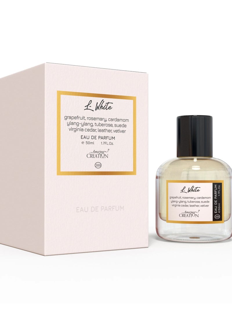 Amazing Creation L- White EDP For Men PFB0389, 50ml