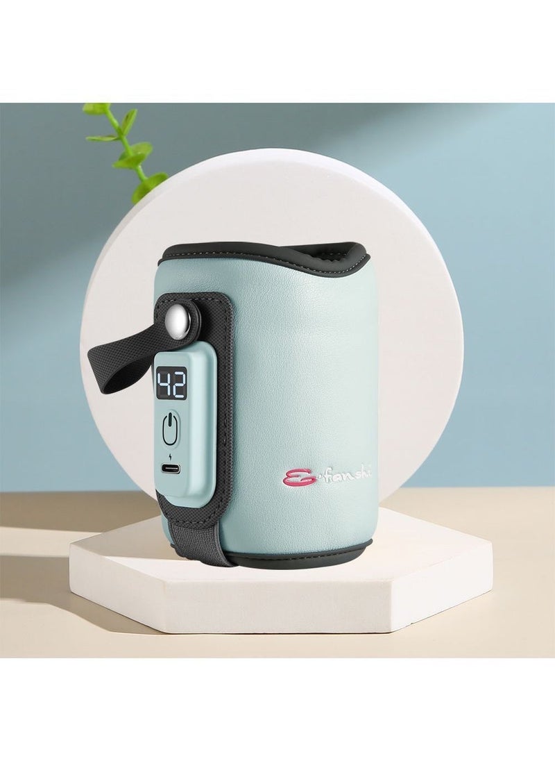 Infant Bottle Insulation Sleeve Multi-Temp Glacier Blue + USB line