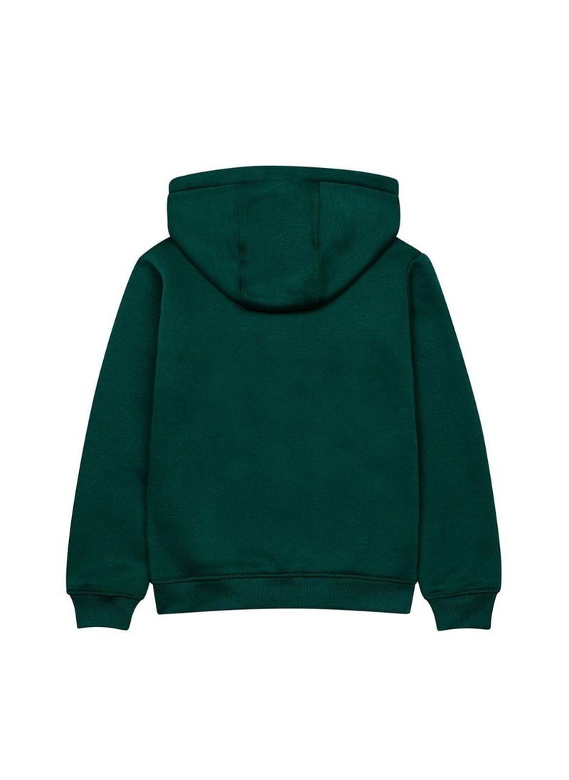 Teen Boys' Zip Hoodie with RSPT Print and Kangaroo Pocket