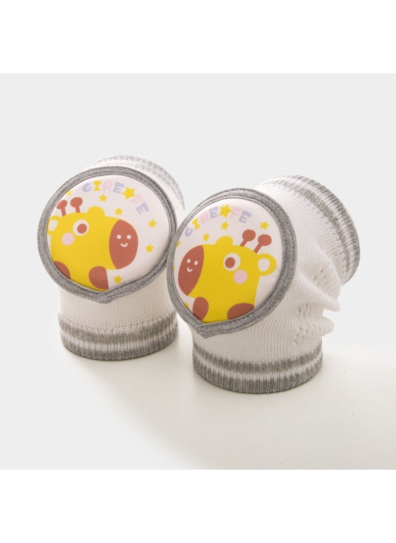 Kids Breathable Knee Pads Protective Gear Giraffe