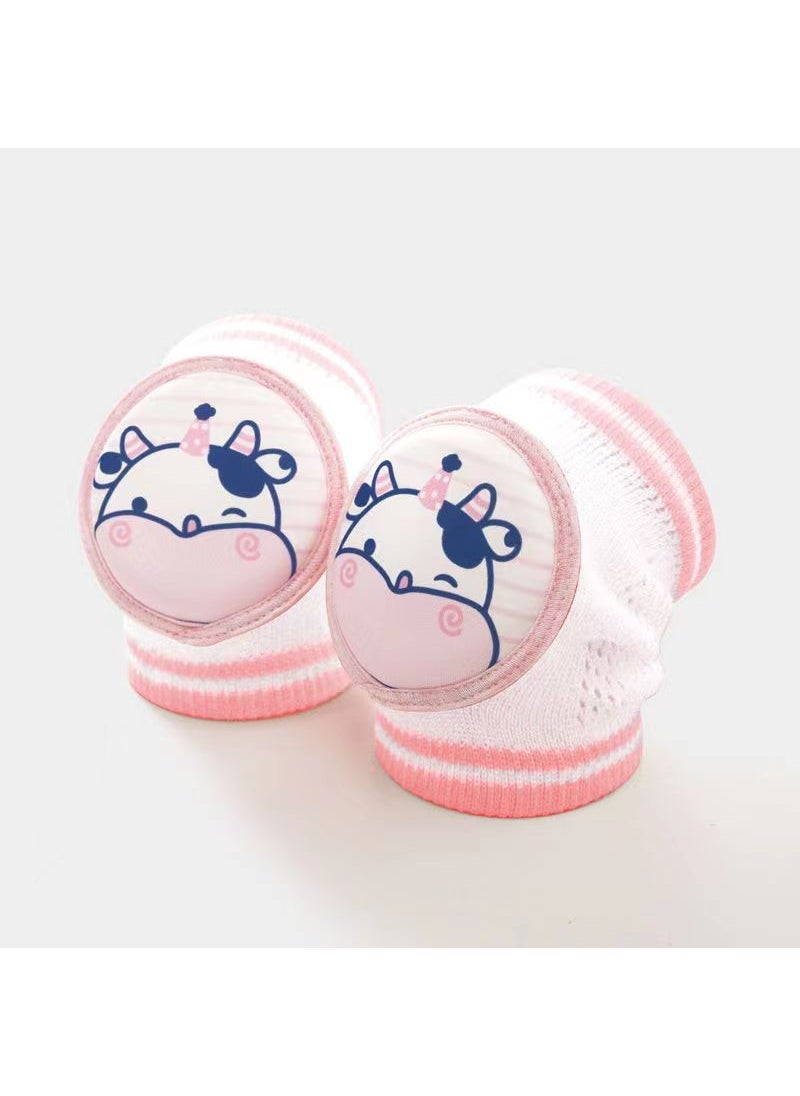 New Baby Knee Pads for Crawling Cute Cow