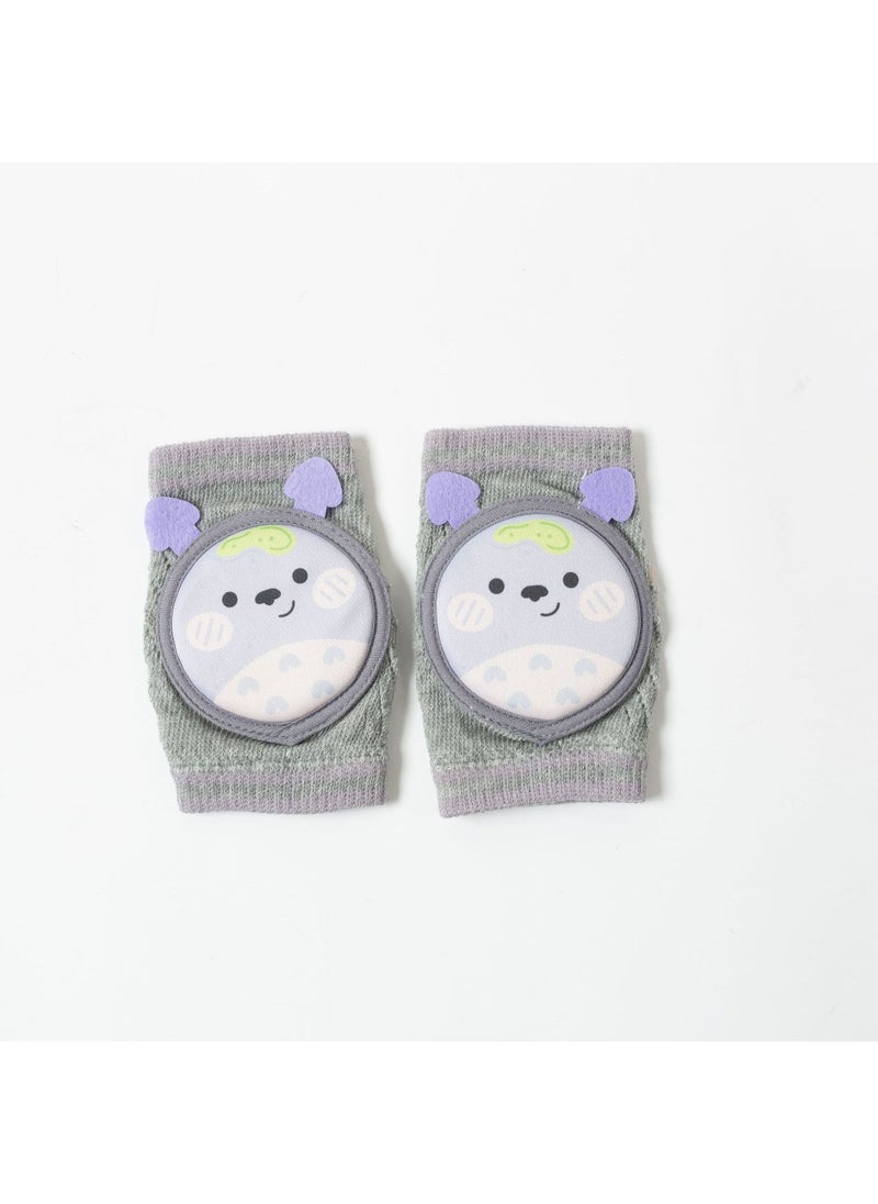 Kids Breathable Knee Pads 0-4 Years Purple Totoro