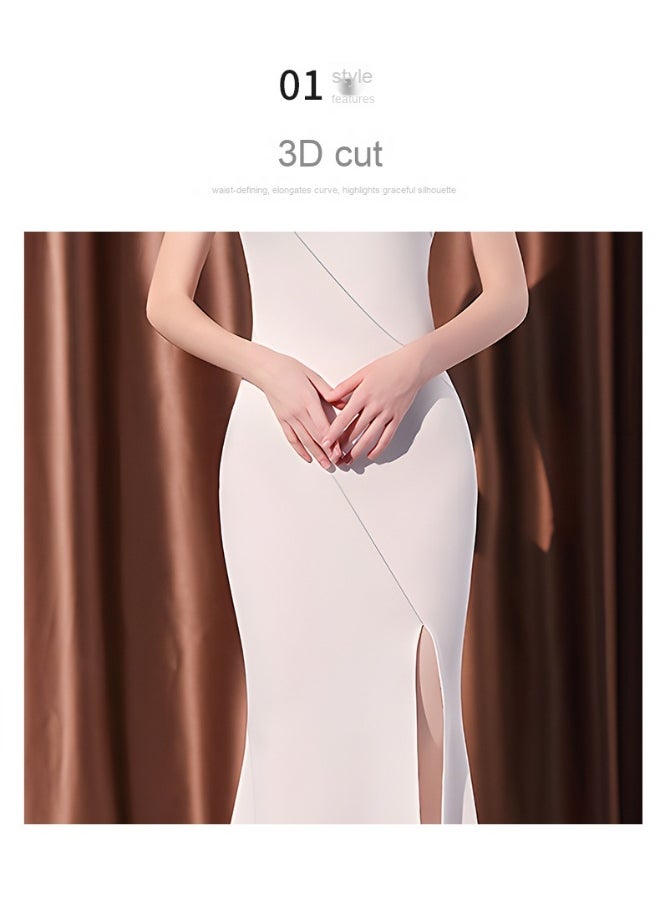 Elegant Off-Shoulder Mermaid Evening Gown
