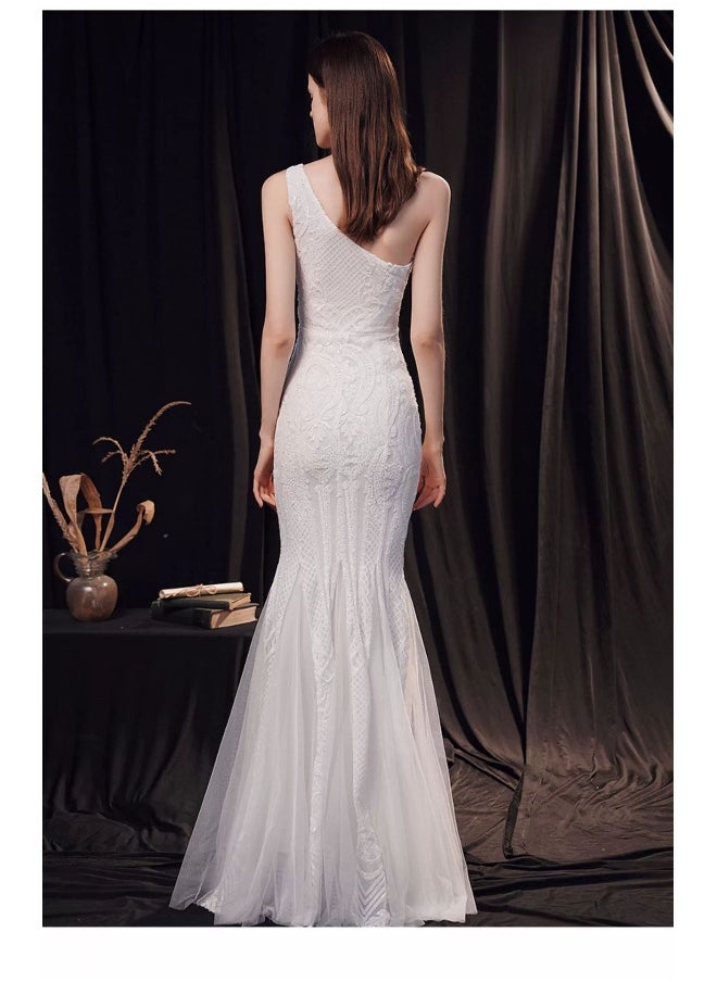 Elegant High-End Mermaid Evening Dress for Women