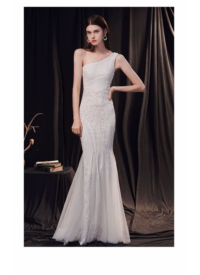 Elegant High-End Mermaid Evening Dress for Women