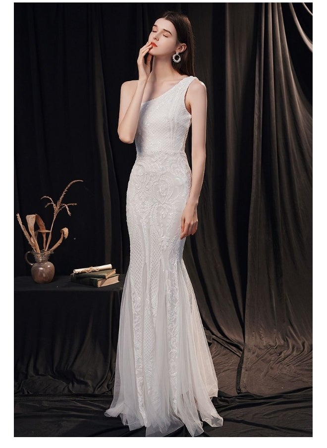 Elegant High-End Mermaid Evening Dress for Women