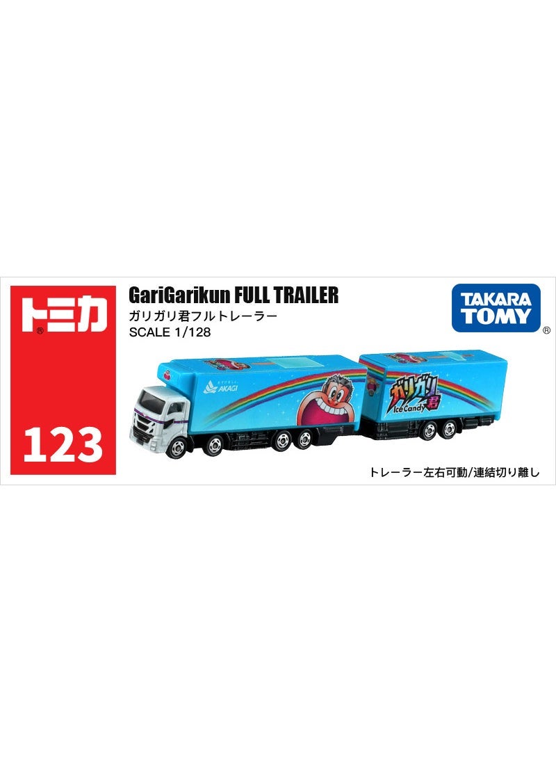TOMY Diecast Extended Engineering Toy Vehicle No. 123 GaRiGaRi Jun transport truck 160960