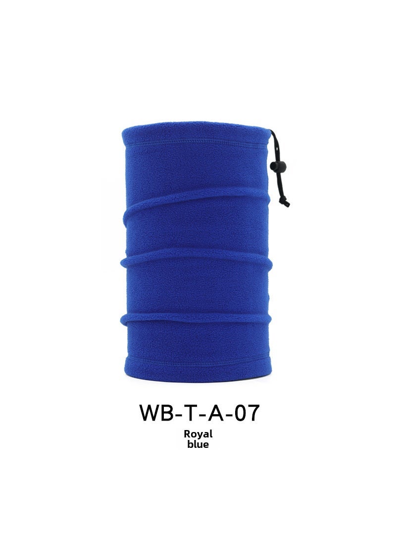 Multifunctional Neck Gaiter Fleece Ski Mask Winter Cycling Sports WB-T-A-07 sapphire blue