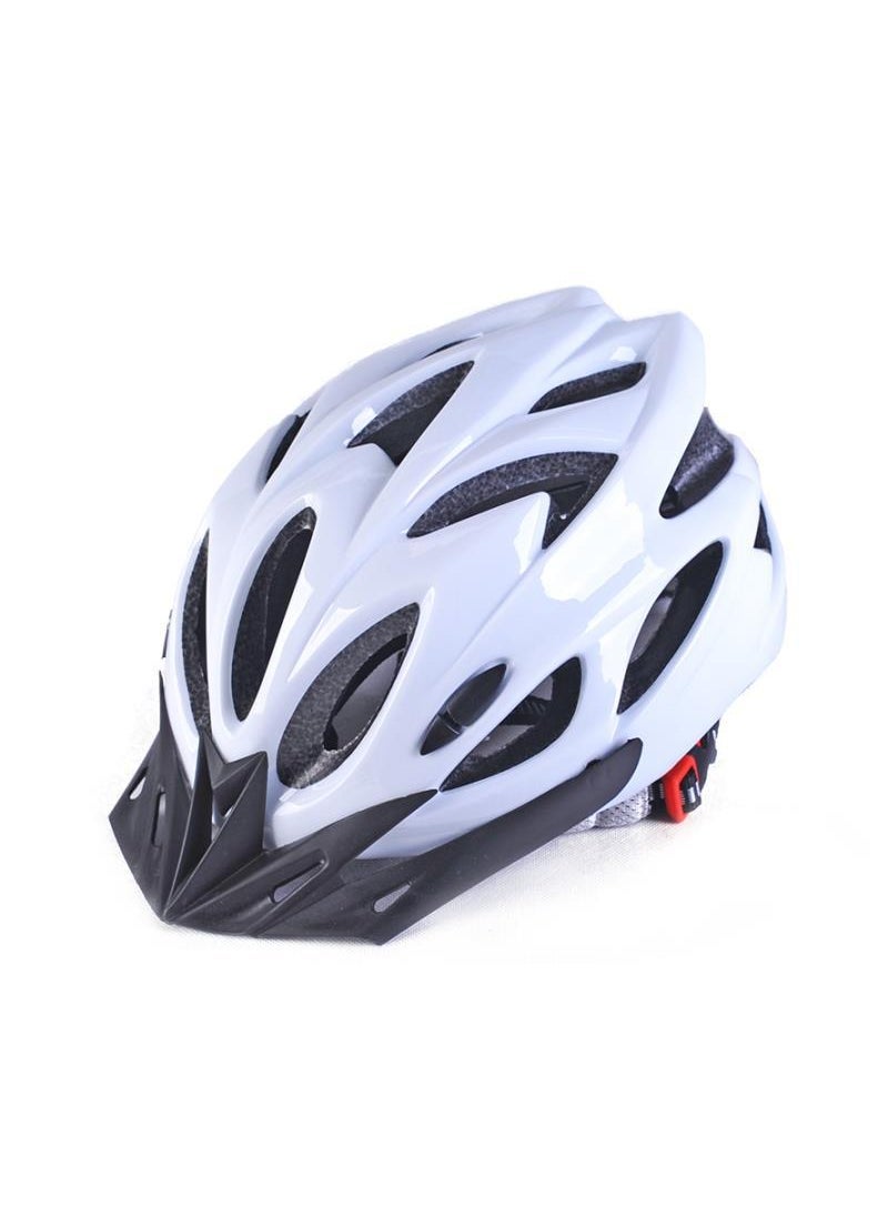 Cycling Helmet for Men Mountain Road Bike Safety Gear Pure White